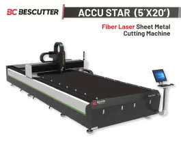 ACCU STAR 5′ x20′ | 1500-2000W | Fiber Laser Metal Sheet Cutting Machine