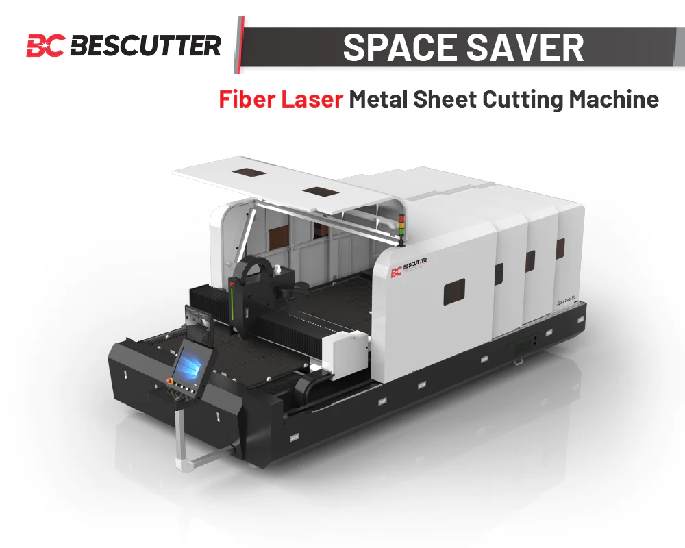 SPACE SAVER 5'x10' | 3000W - 6000W | Fiber Laser for Metal Sheet Cutting